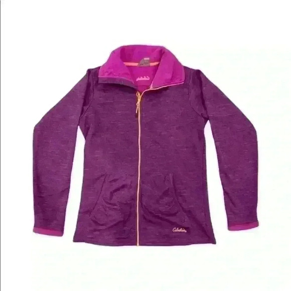 Cabela’s Pink and Purple Zip‎ Up Size Small - Picture 1 of 6
